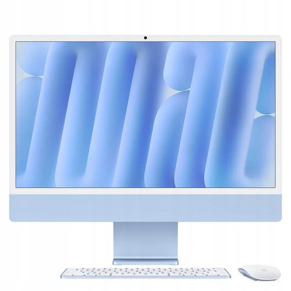 Komputer AiO Apple iMac Retina 4.5K M4 23,5'' 24GB 512GB SSD Niebieski