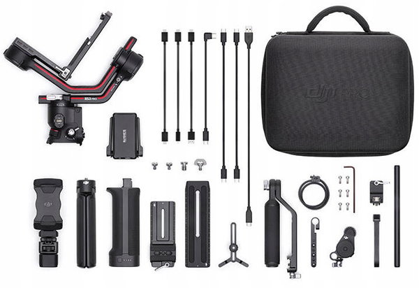 Stabilizator Gimbal DJI RS3 Pro Combo 3-osiowy 360 Bluetooth