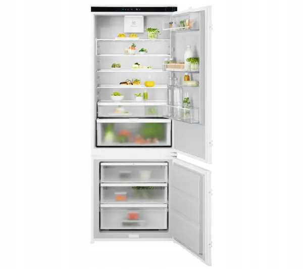 Lodówka do zabudowy Electrolux 700 E7TNGE75S Zamrażarka No Frost 35 dB