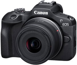 Aparat Canon EOS R100 + RF-S 18-45 mm f/4.5-6.3 IS STM + 55-210 mm f/5-7.1