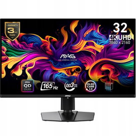 Monitor 4K OLED MSI MAG 321UP QD-OLED 32'' 165Hz 0,03ms USB-C AI Vision