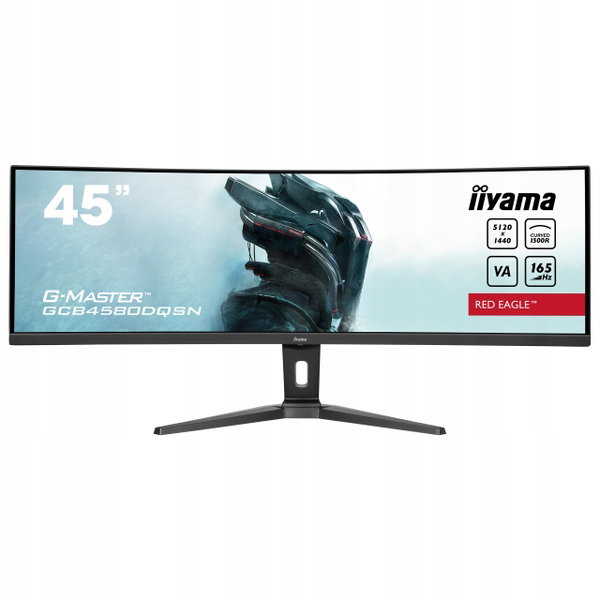 Monitor 5K iiyama G-Master Red Eagle GCB4580DQSN-B1 45'' VA 165Hz 0,8ms