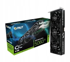 Karta graficzna Palit GeForce RTX 5060 Ti Infinity 3 OC 8GB GDDR7 128bit