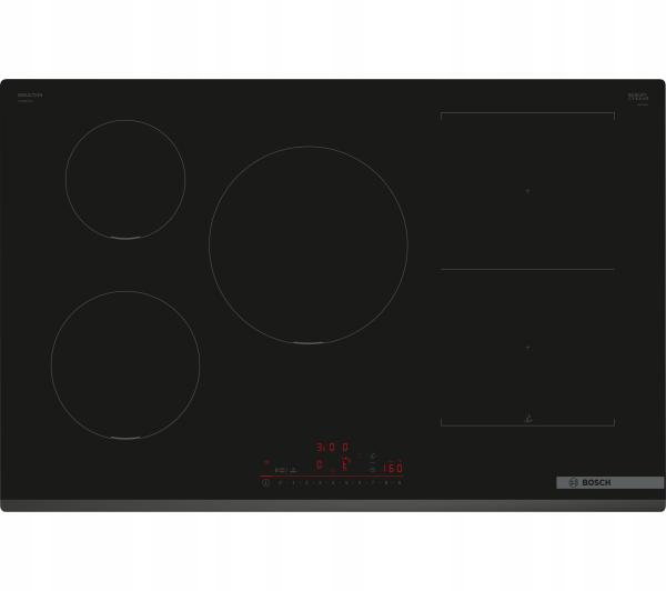 Płyta indukcyjna Bosch PVW831HC1E 80,2cm 5 Pól Czarny