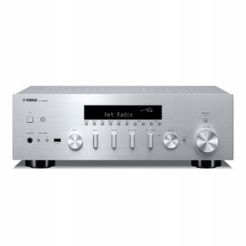 Amplituner stereo Yamaha R-N600A 2.1 Bluetooth AirPlay 2 srebrny
