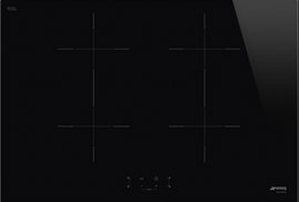 Płyta indukcyjna Smeg SIB2741D 75cm 4 pola Czarny