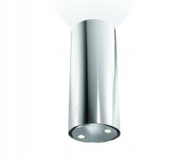 Okap wyspowy Faber Cylindra Isola EV8 X 37 650 m3/h 68 dB Srebrny