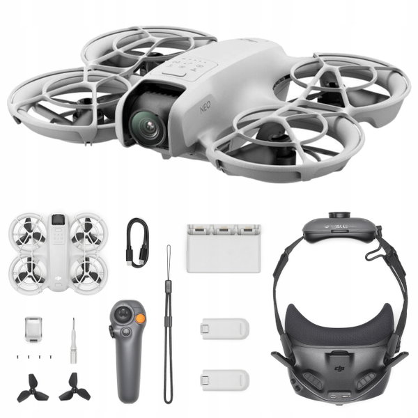 Dron DJI Neo Motion Fly More Combo Goggles N3 Kontroler 4K 30fps RC 3