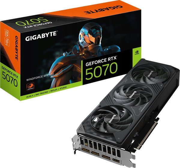 Karta graficzna Gigabyte GeForce RTX 5070 WINDFORCE SFF 12GB GDDR7 192bit