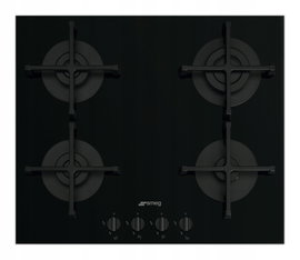 Płyta gazowa Smeg Selezione PV264B 60cm 4 palniki Czarny