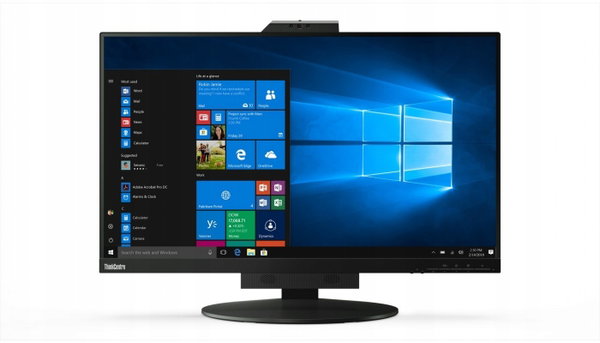 Monitor 27 cali Lenovo Tiny-in-One 2K IPS HDMI DP USB KAMERA PIVOT