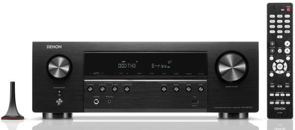 Amplituner 5.2 8K Denon AVR-S670H Pilot AirPlay Bluetooth Wi-Fi FM czarny