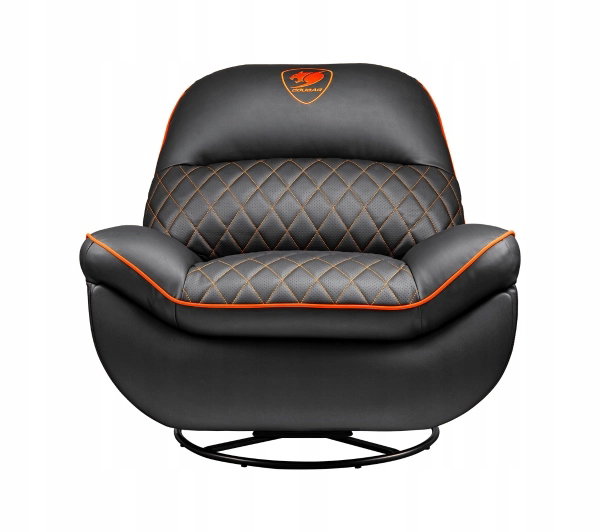 Sofa dla gracza Cougar OVERLORD Gamingowa do 150kg Skóra ECO Podnóżek