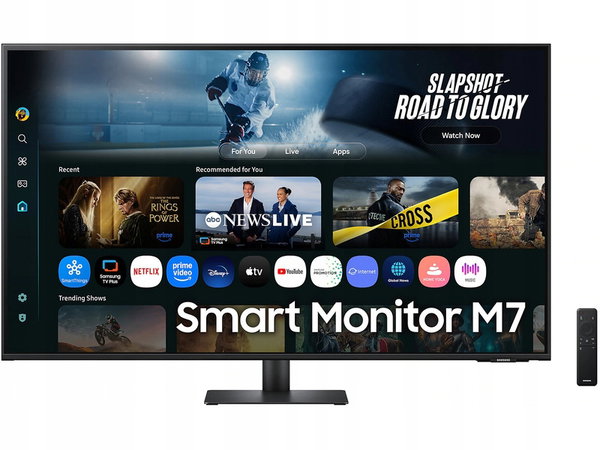Monitor LED Samsung Smart M7 S43FM700UU 43'' 4K VA 60Hz 4ms Funkcje AI
