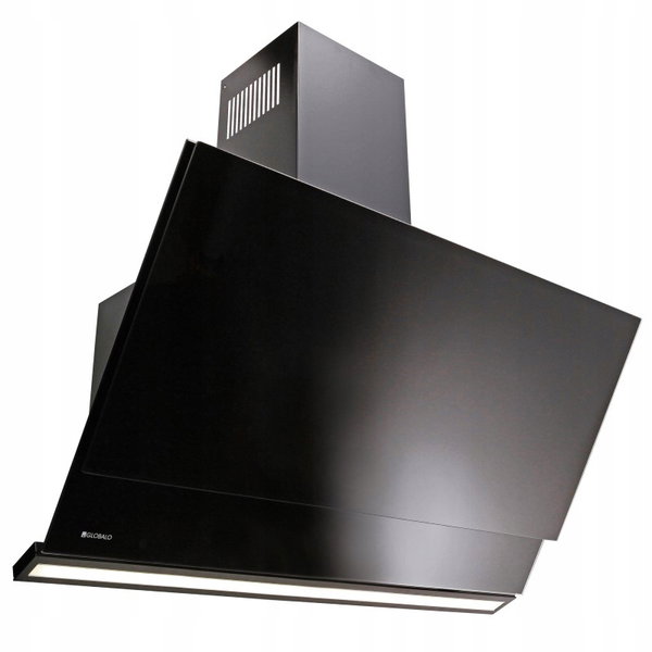 Okap uchylny Globalo Zenesor 90.2 Czarny 760 m3/h 63 dB