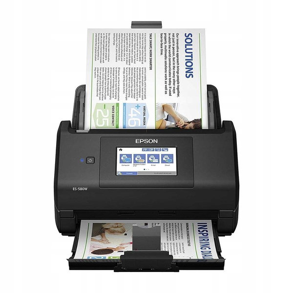 Skaner szczelinowy Epson WorkForce ES-580W Czarny