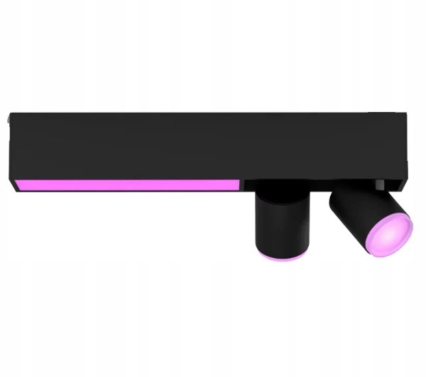 Oświetlenie punktowe Philips Hue White and Color Ambiance Centris 2 Czarne