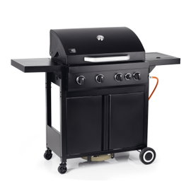 Grill gazowy Landmann Rookie 4.1 Cook 15 kW 5 Palników Termometr Czarny