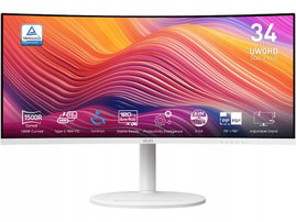 Zakrzywiony Monitor MSI Modern MD342CQPW 34'' UWQHD VA 120Hz 1ms MPRT