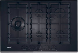 Płyta gazowa Haier Seria 6 Gas On Glass HAVG7WL4BPB 74,5cm Czarny