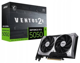 Karta graficzna MSI GeForce RTX 5050 8G VENTUS 2X OC 8GB GDDR6 128bit DLSS