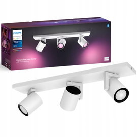 Reflektor sufitowy LED Philips Hue ARGENTA potrójny 1200 lm Bluetooth Biały