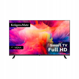 Telewizor LED Kruger & Matz 43F730QB 43'' FHD Smart VIDAA DVB-T2 DVB-S2
