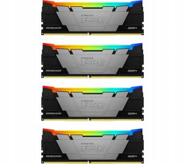 Pamięć RAM Kingston FURY Renegade RGB DDR4 64GB (4 x 16GB) 3200 CL16