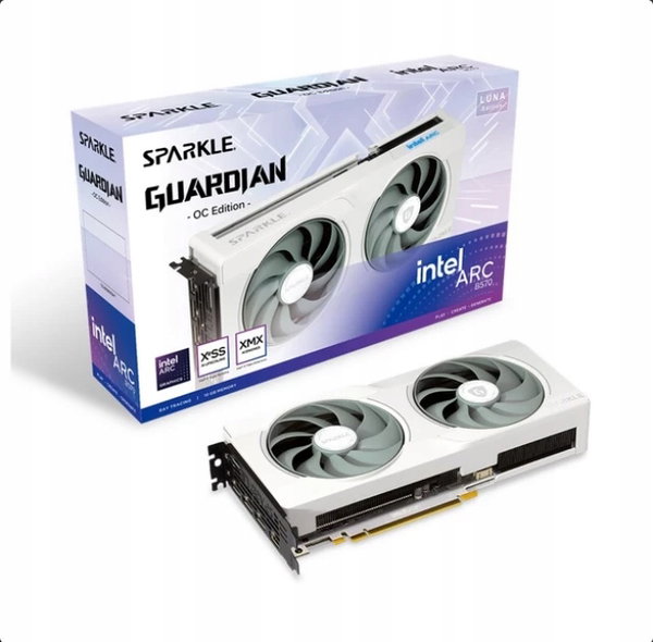 Karta graficzna SPARKLE Arc B570 Guardian LUNA OC 10GB GDDR6 160bit