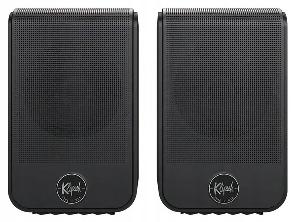 Kolumny półkowe Klipsch Flexus SURR 100 Czarny aktywne 50W USB 2 sztuki