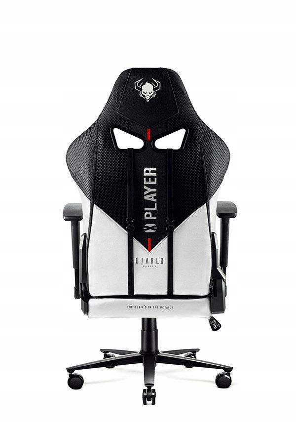 Fotel gamingowy Diablo Chairs X-Player 2.0 Kids Size Czarno-Biały