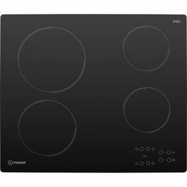 Płyta ceramiczna Indesit AAR 160 C 4 Pola 6.2 kW Czarny