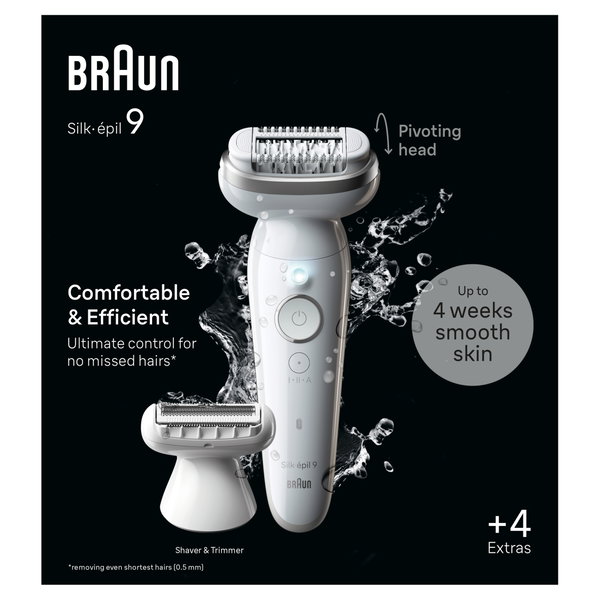 Depilator damski Braun Silk-Epil SES9-041 do depilacji pach bikini
