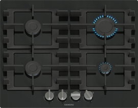Płyta gazowa Siemens EN6B6PK40 59cm 4 palniki Czarny