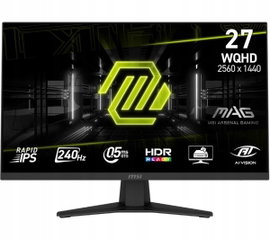Monitor 27 cali 2K 240Hz MSI MAG 274QF X24 Rapid IPS 0,5ms Gamingowy 16:9