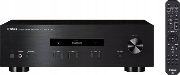 Wzmacniacz Hi-Fi Yamaha A-S201 2x100W 2 kanały Pure Direct Czarny