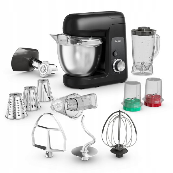 Robot planetarny Tefal Bake Partner QB525838 1100W Maszynka do mielenia