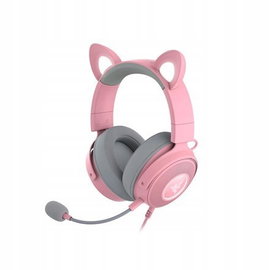 Słuchawki przewodowe z mikrofonem Razer Kraken Kitty Edition V2 Pro Różowe