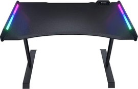 Biurko gamingowe Cougar Mars 120 Podświetlane 125 x 81 x 74 cm Czarne