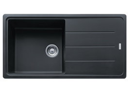 Zlewozmywak prostokątny Franke Basis BFG 611-97 Wpuszczany w blat Ociekacz