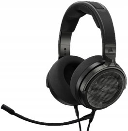 Słuchawki Corsair Virtuoso Pro Nauszne Czarne Otwarte Gamingowe Jack 3,5 mm