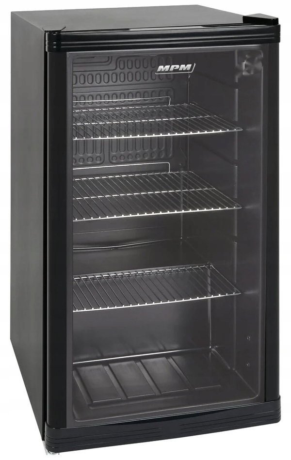 Witryna chłodnicza MPM 93-VT-08 83 cm Czarny