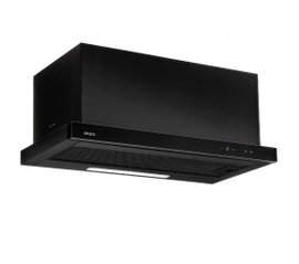 Okap teleskopowy Akpo WK-7 Light Glass Touch 60 Czarny 719 m3/h 69 dB