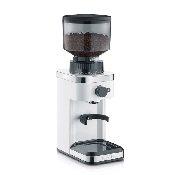 Młynek żarnowy do kawy Graef CM 501 135W Biały