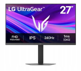 Monitor gamingowy 240Hz 27 cali LG UltraGear 27G440A-B FHD IPS 1ms