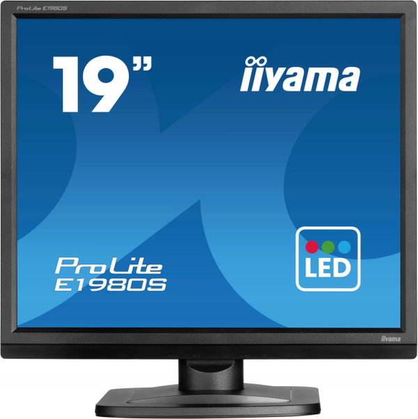 Monitor LED iiyama ProLite E1980S-B1 19'' TN HD 5:4 75Hz 3ms Głośniki