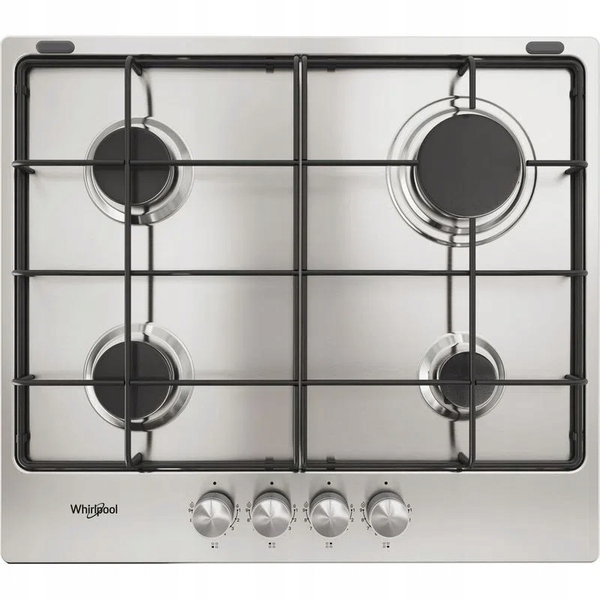 Płyta gazowa Whirlpool TGML 650 IX 58cm Inox 4 palniki