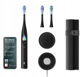 Szczoteczka soniczna Oclean X Ultra 20 Set Czarna 3 Końcówki