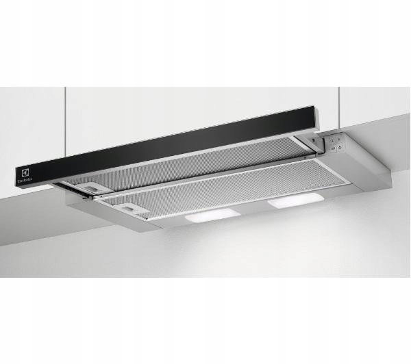 Okap teleskopowy Electrolux LFP326AB 410 m3/h Czarno-szary