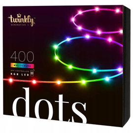 Łańcuch świetlny do wewnątrz Twinkly 400 LED RGB Bluetooth WIFI 20 metrów